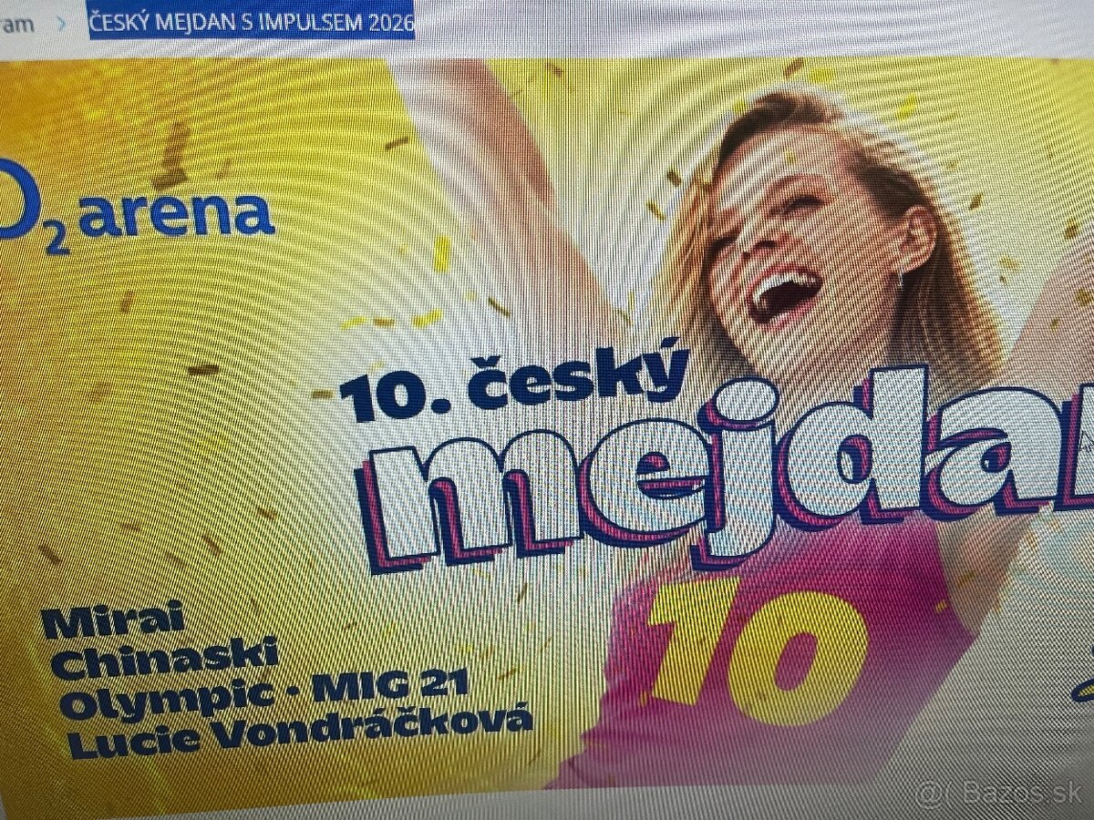 Koncert český mejdan O2arena