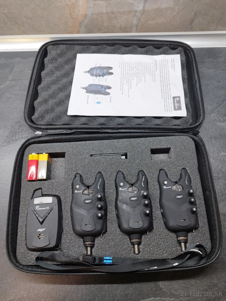 SET 3 signalizátorov ZICO Unicarp III s príposluchom