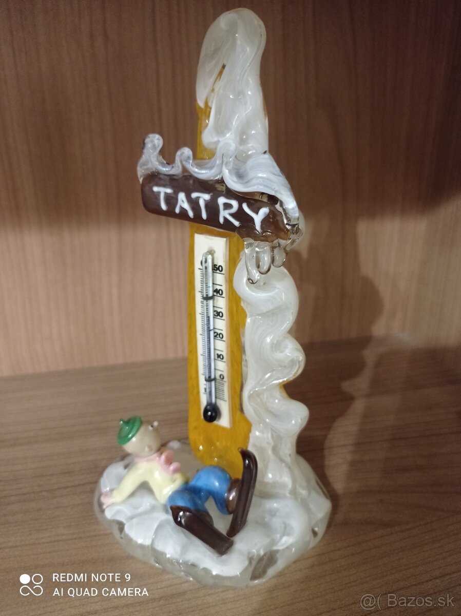 Hutné sklo teplomer Brychta