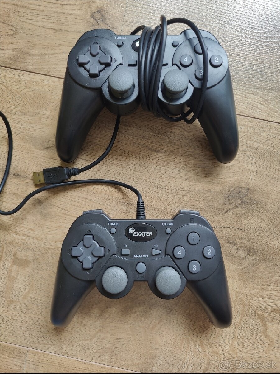 2x herný ovládač k PC