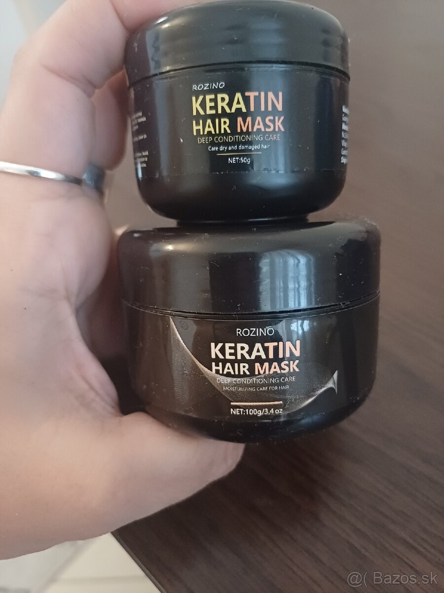 2x ROZINO keratínová maska na vlasy (spolu 150g)