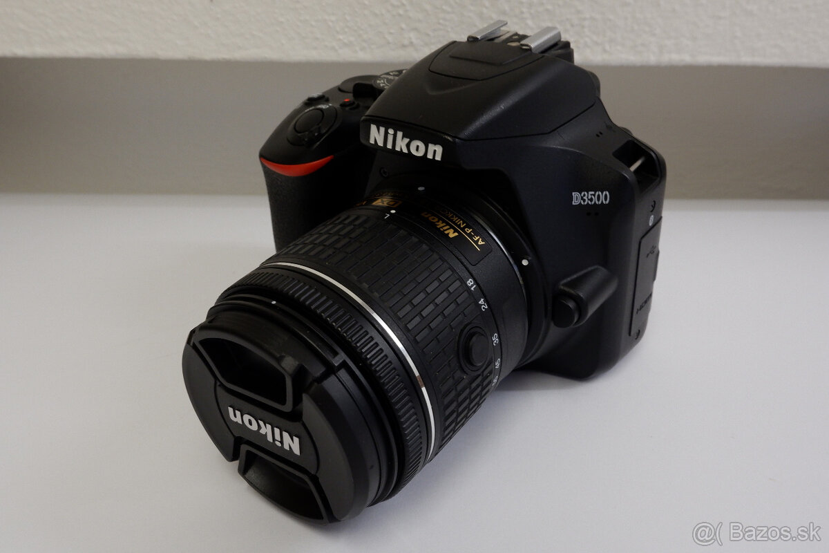 Nikon D3500 s objektívom AF-P 18-55mm VR