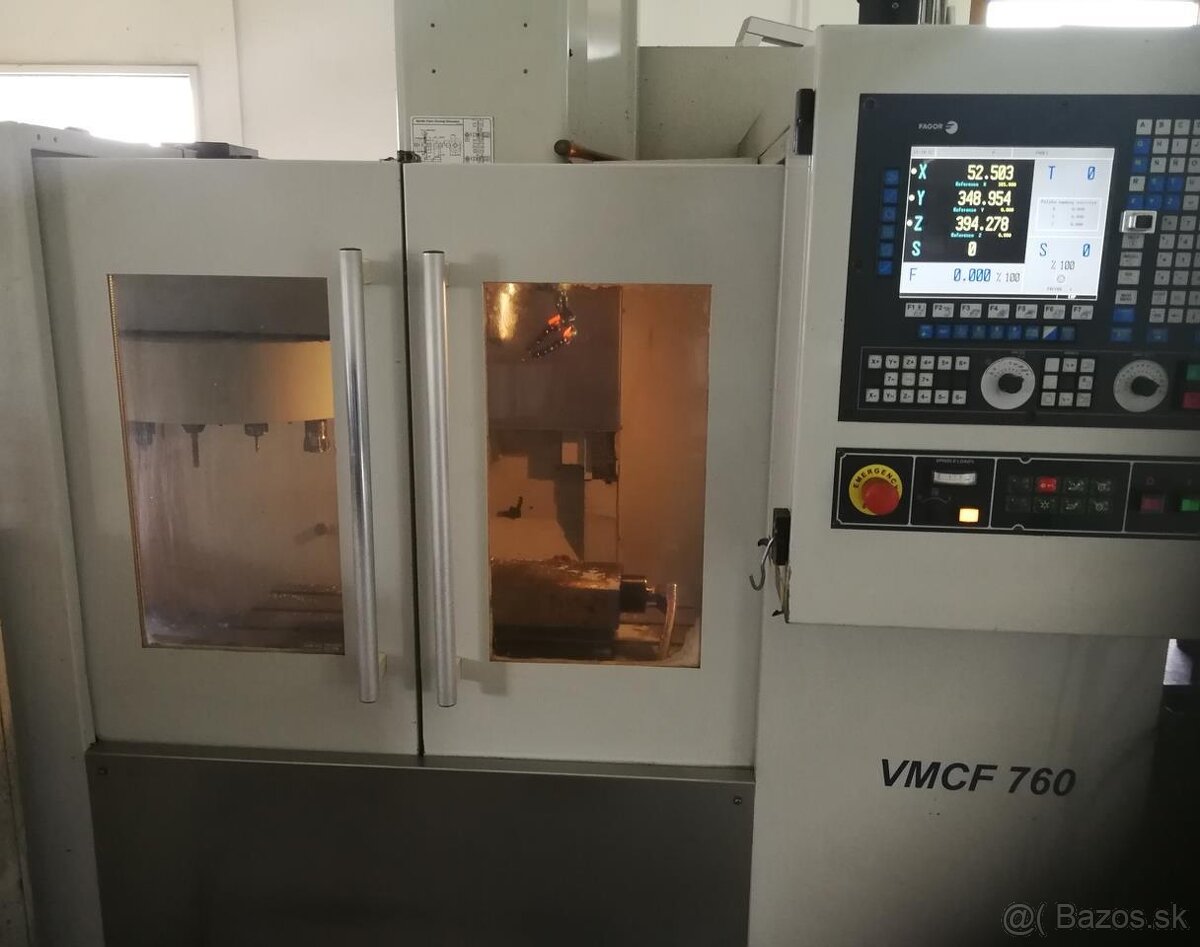 Obráběcí centrum (vertikální) Microcut VMCF-760