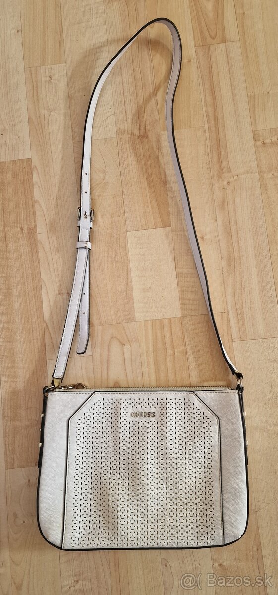 Crossbody kabelka GUESS biela
