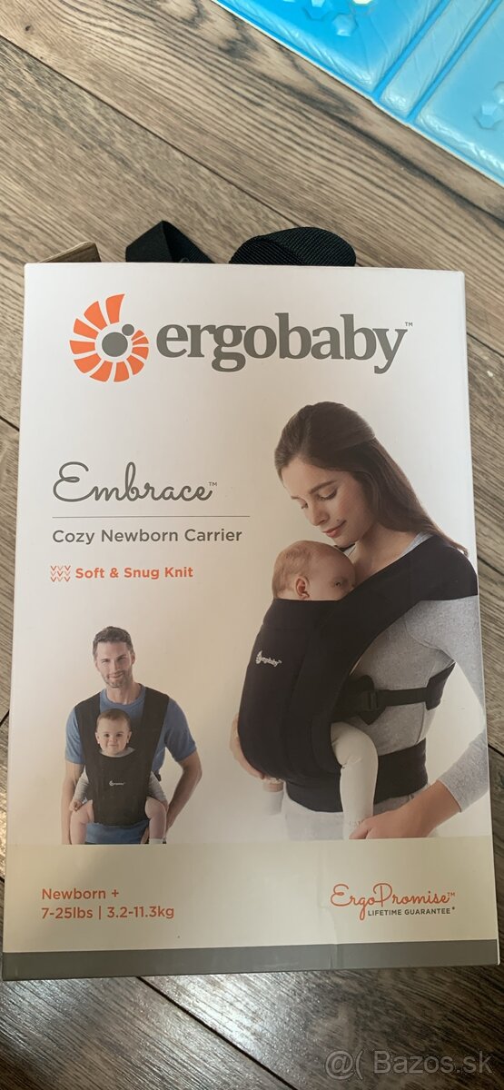 Predam nepouzivany nosic ergobaby embrance