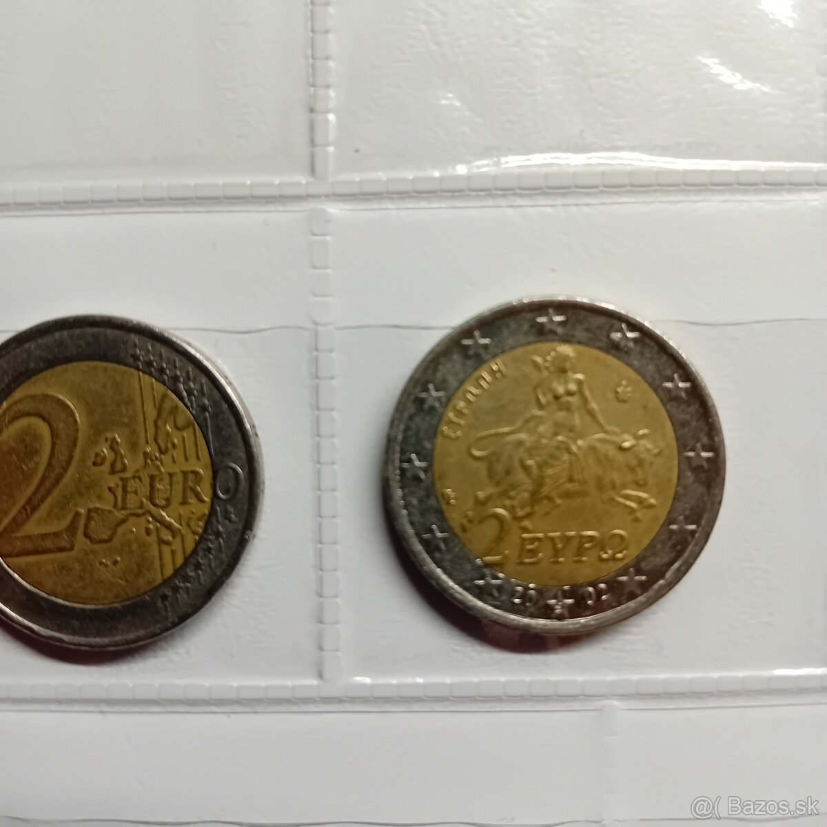 2 euro Grécko