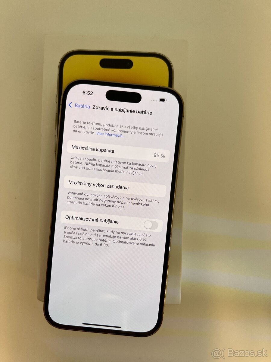 IPHONE 14 PRO GOLD 128GB ZÁRUKA - STAV AKO NOVÝ