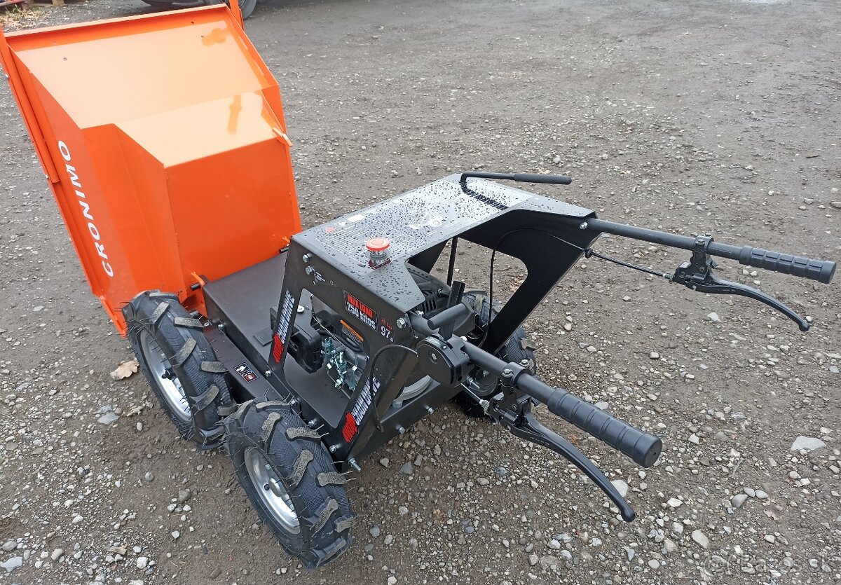 Dumper, dempr, motorové koliesko