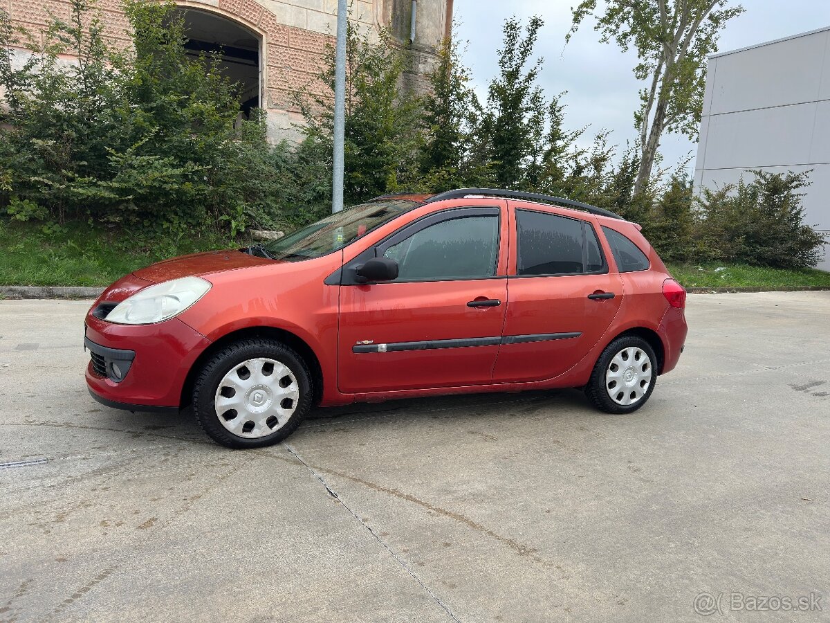 Renault Clio Grandtour 1.2 Benzín 55kw, M5, 2008