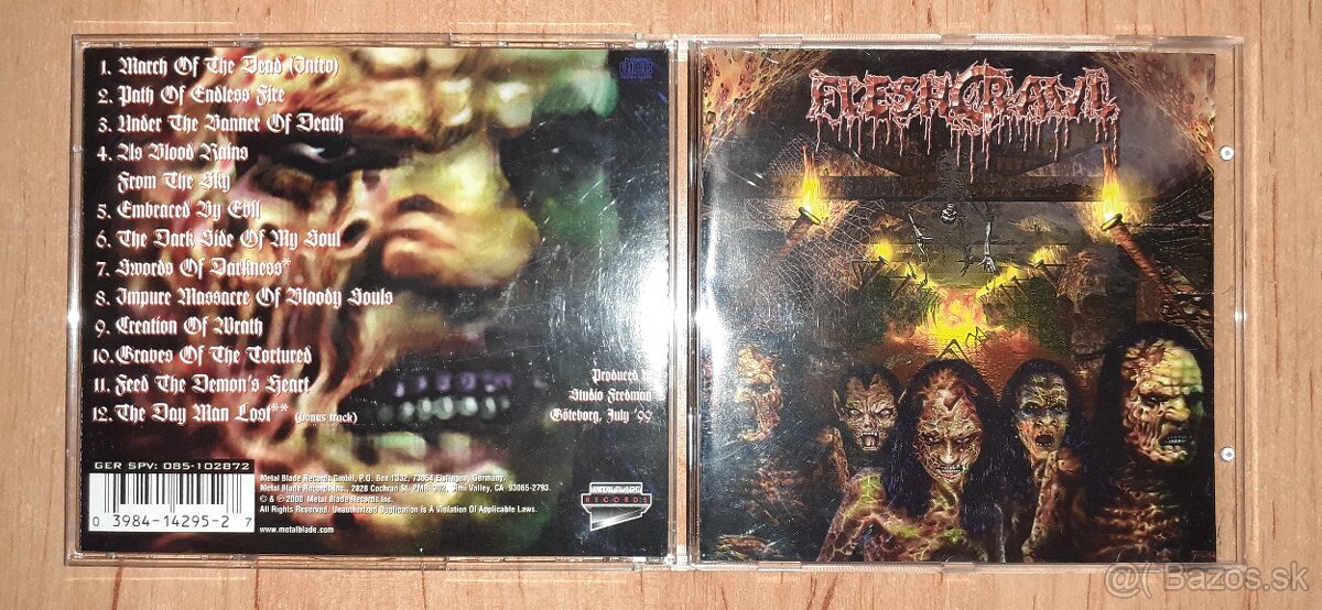 metal CD - FLESHCRAWL - As Blood Rain From the Sky...