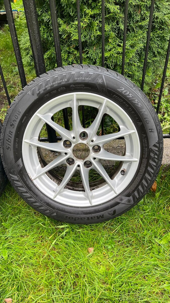 Disky a pneu BMW 5x120 r16