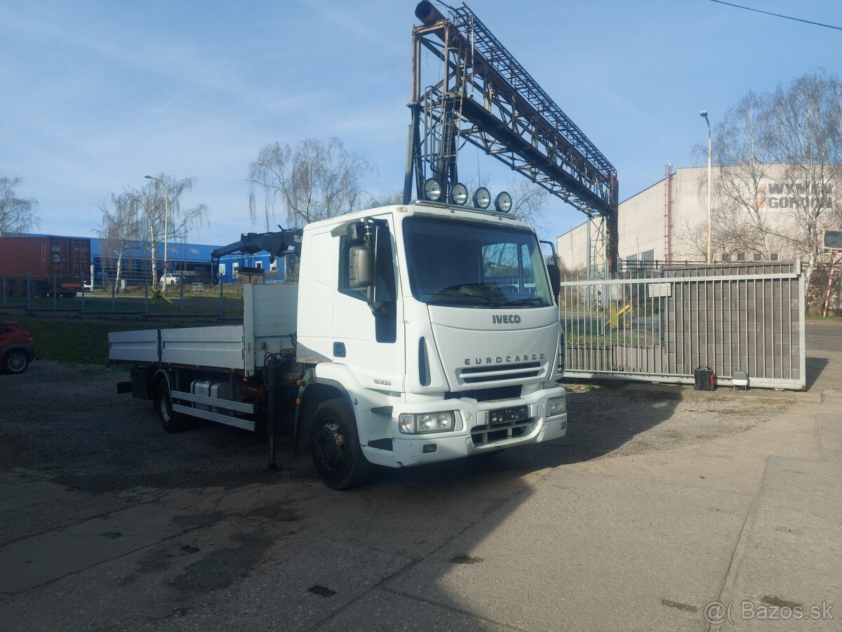 Iveco Eurocargo ML150E25, hydraulická ruka