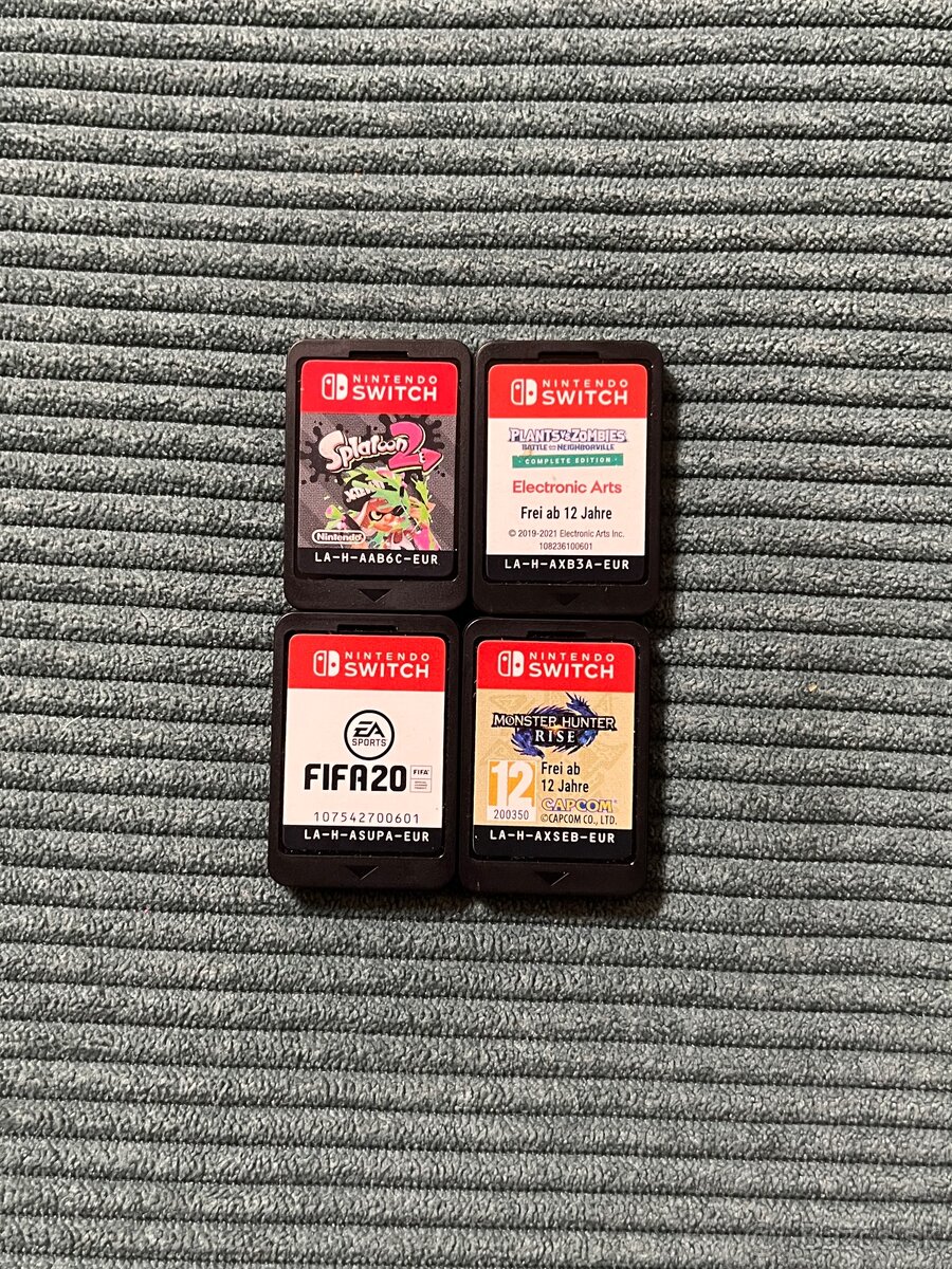 4 hry pre Nintendo Switch