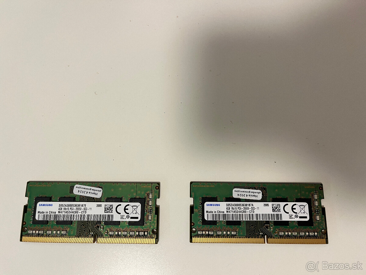 SO-DIMM 4GB DDR4 RAM pre notebook