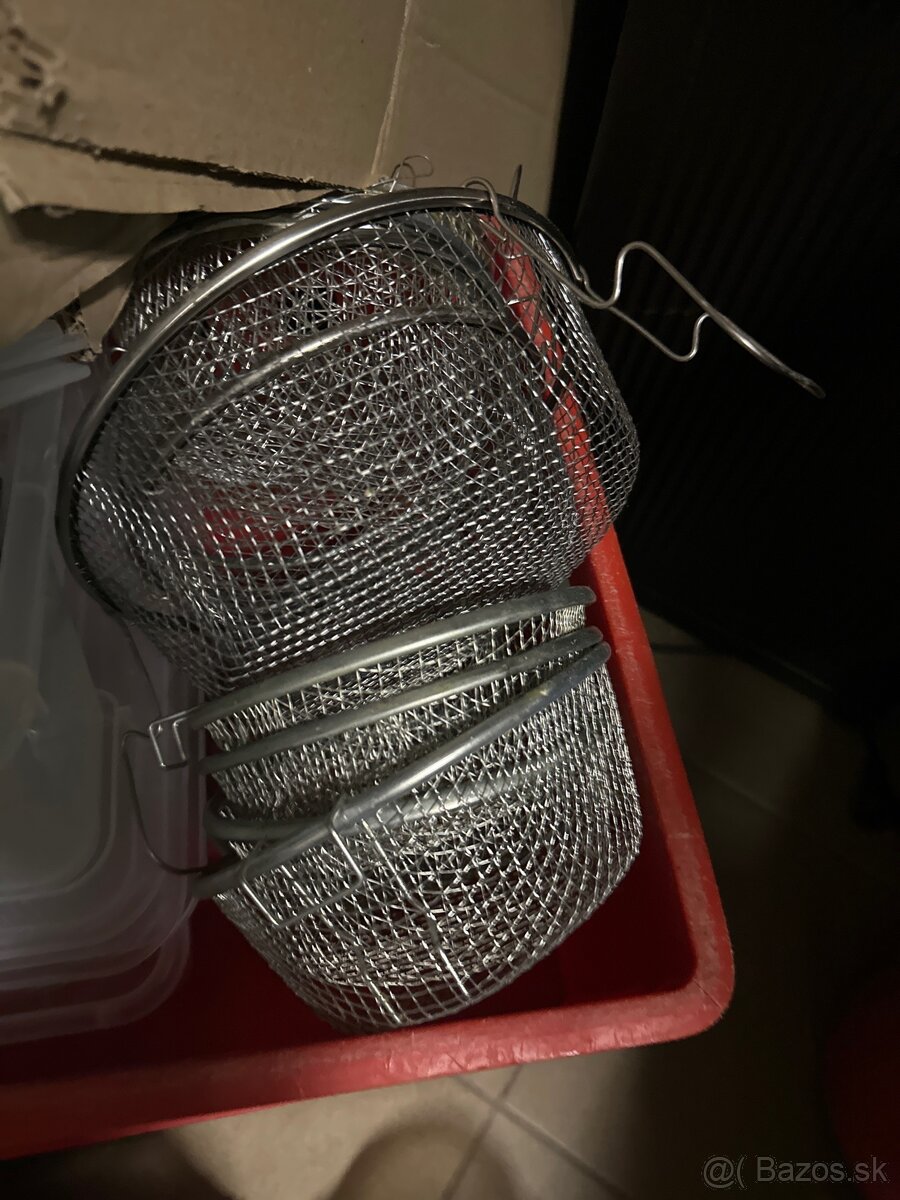 Kovové kuchynské košíky / sitá – gastro