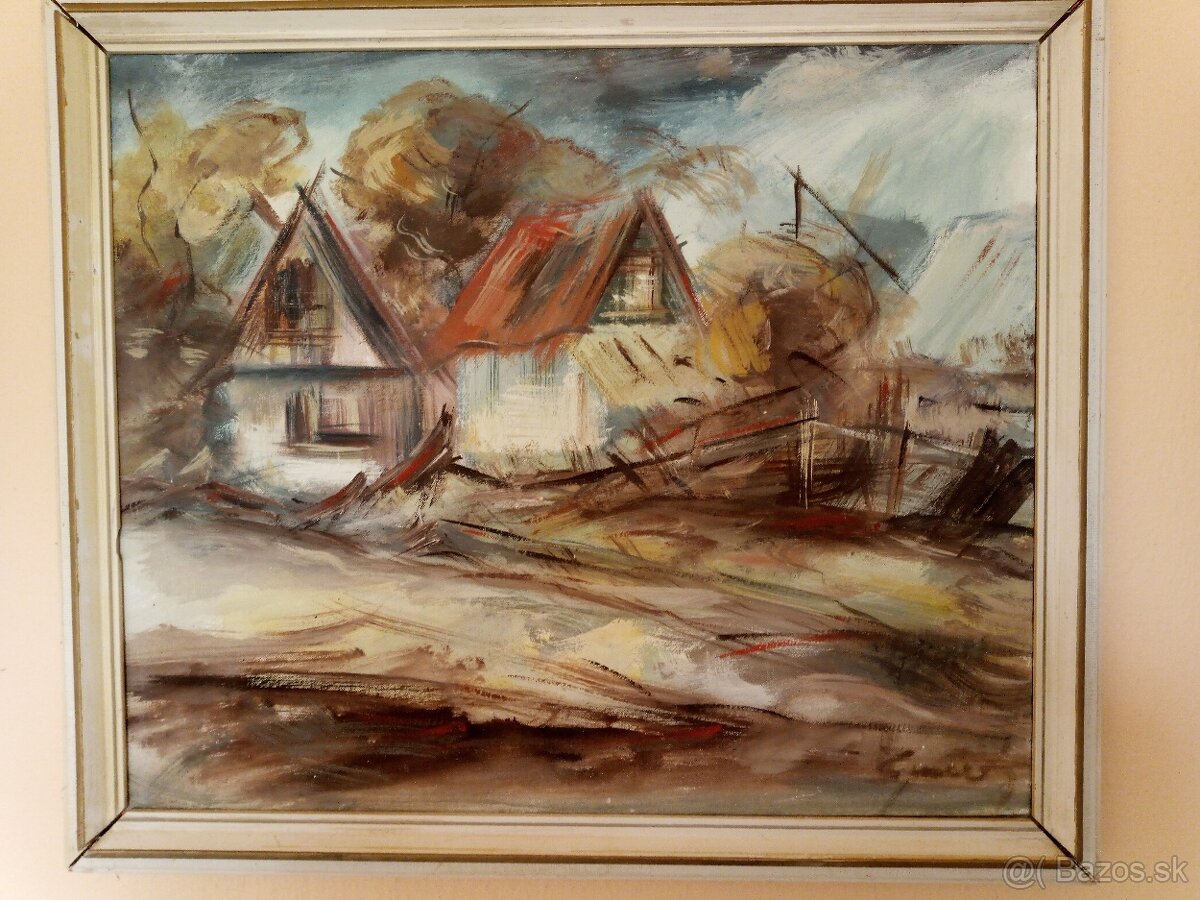 Obraz Chalupy zátišie, autor: Špeník