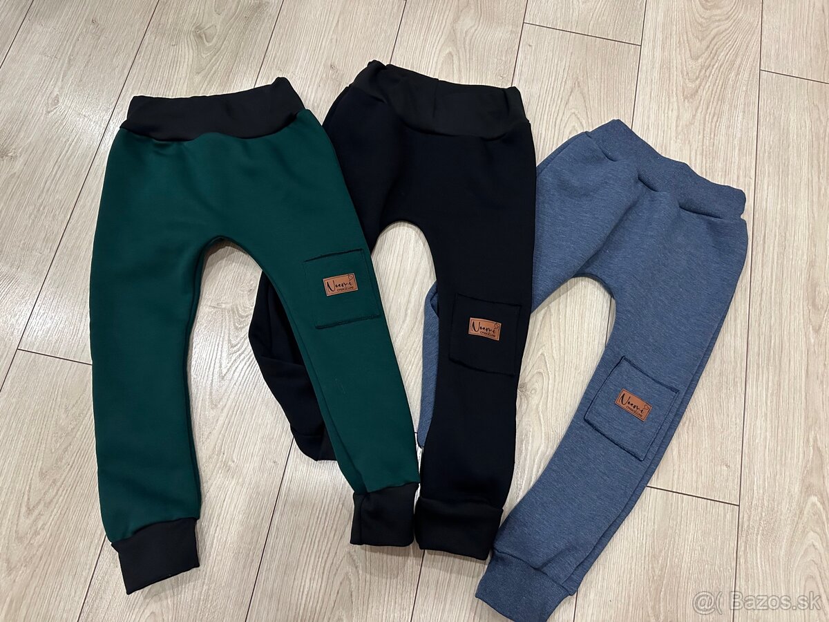 Zateplene teplaky 98-134