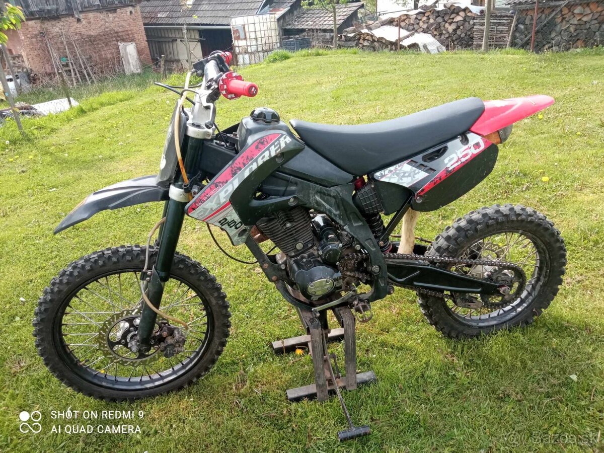 dirtbike explorer 250 19/16 plne pojazdná