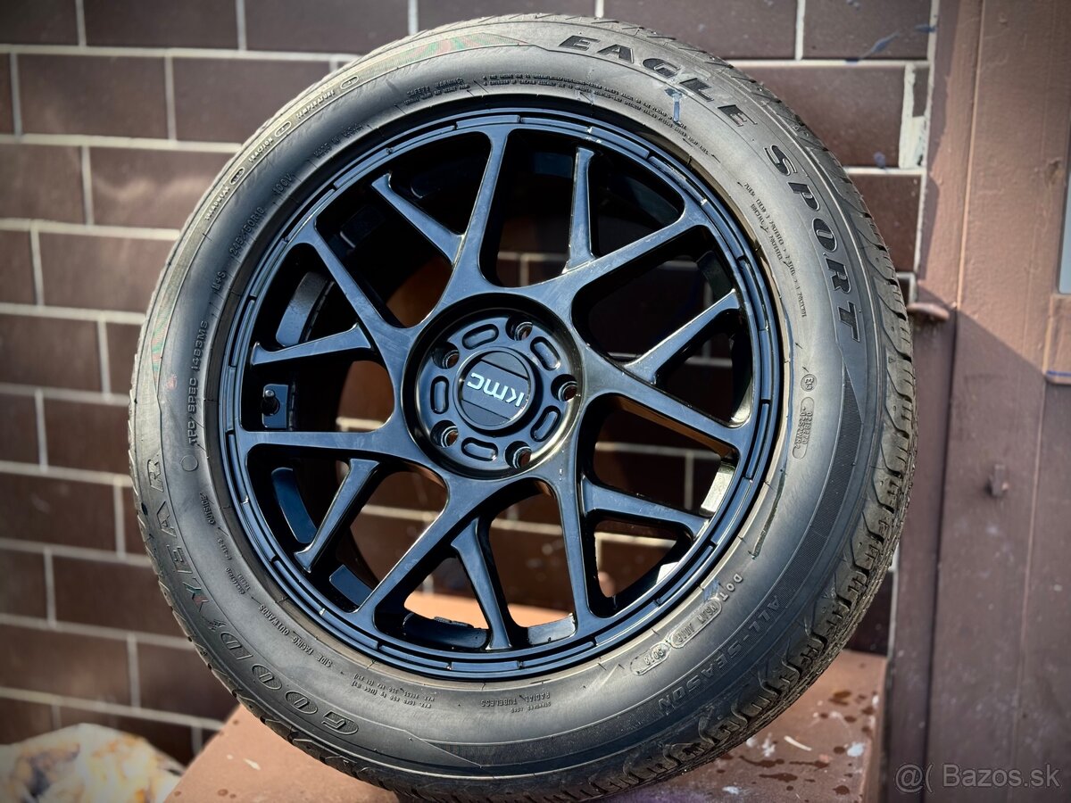 KM708 Satin Black KMC 8x18" 5x120