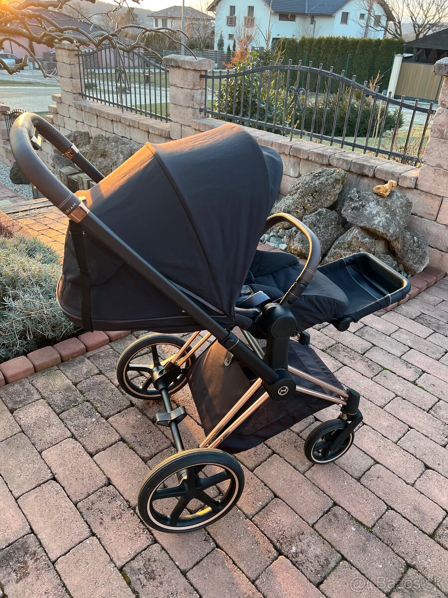 Cybex priam 2021 rose gold/black