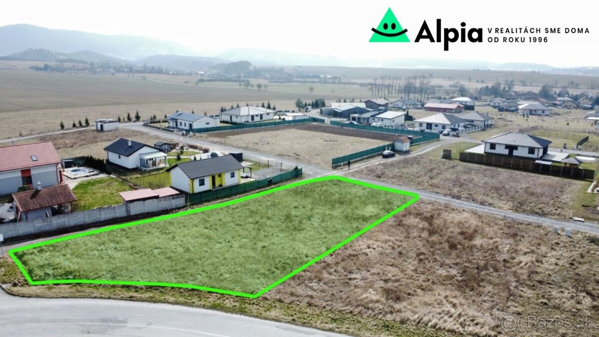 Stavebný pozemok o rozlohe 600m2 v novej štvrti - Turčiansky