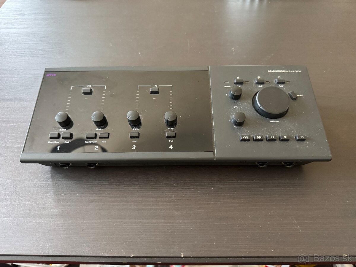 M-audio fast track C600