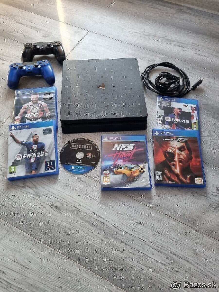 Ponúkam PS4 slim 500 GB