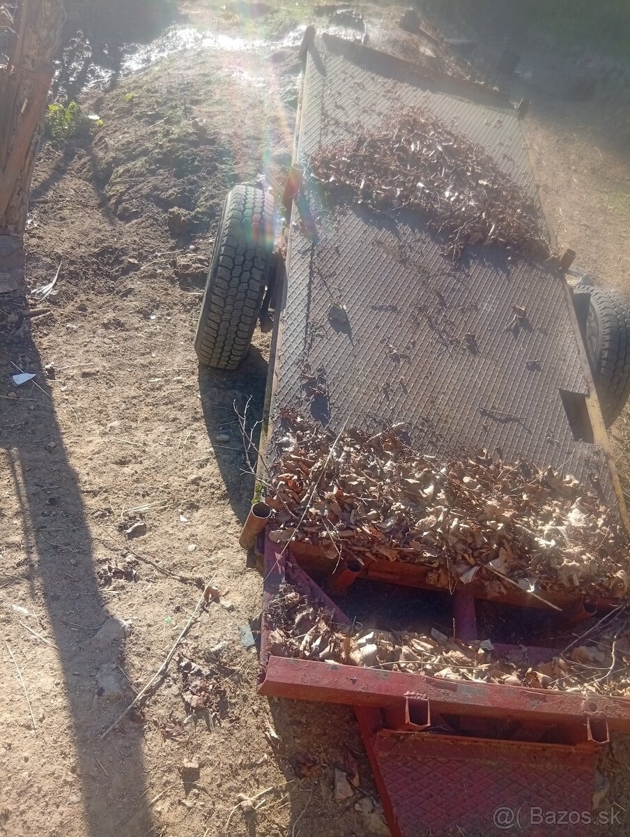 Predám doma robený plaťák na drevo za traktor alebo malotrak