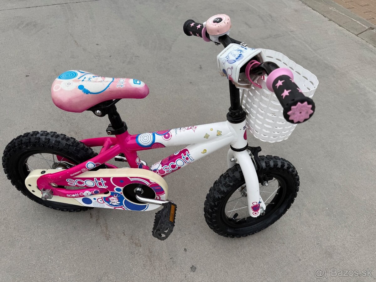 Predám detský bicykel Scott 12"