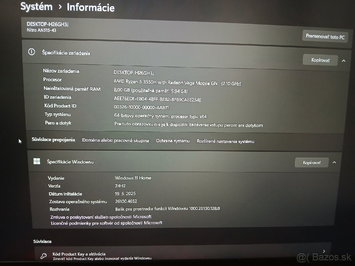Acer Nitro 5 AN515-43