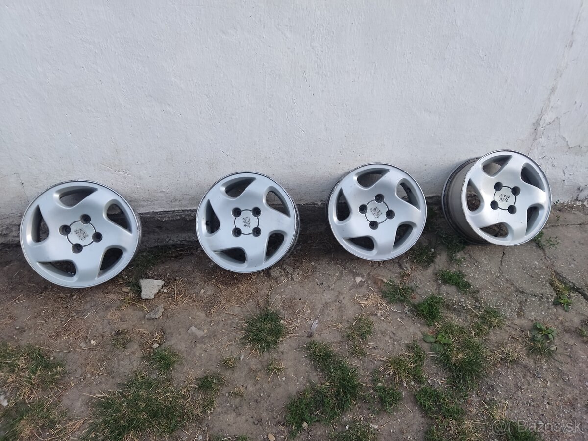 Predám hliníkové disky na Peugeot