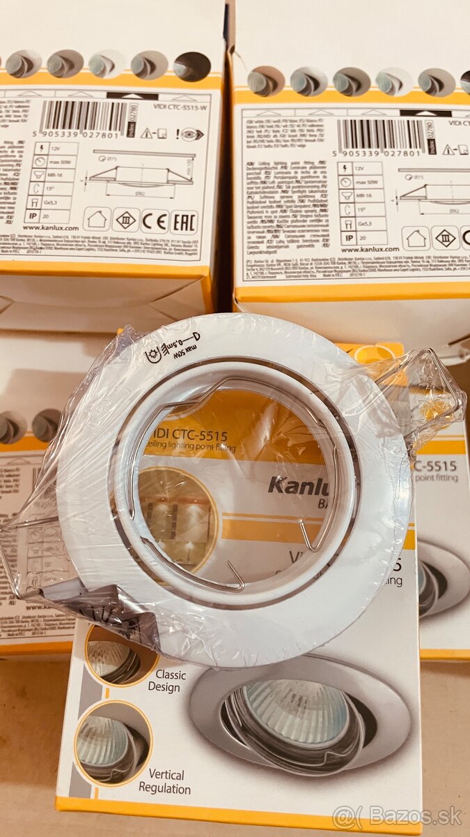 Kanlux VIDI CTC-5515-W Podhladove bodove svietidlo vyklopne