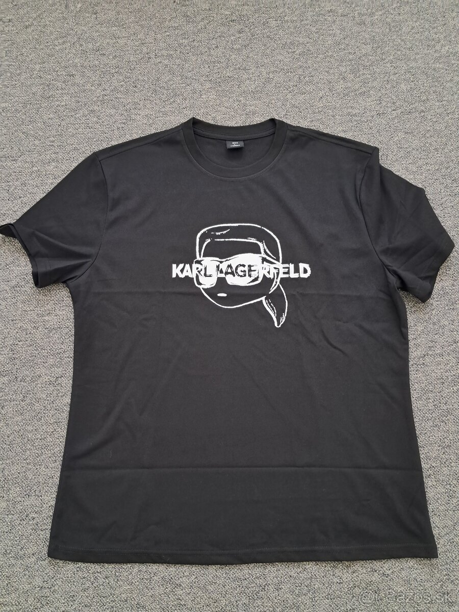 Karl Lagerfeld tričko pánske dámske  XL/L