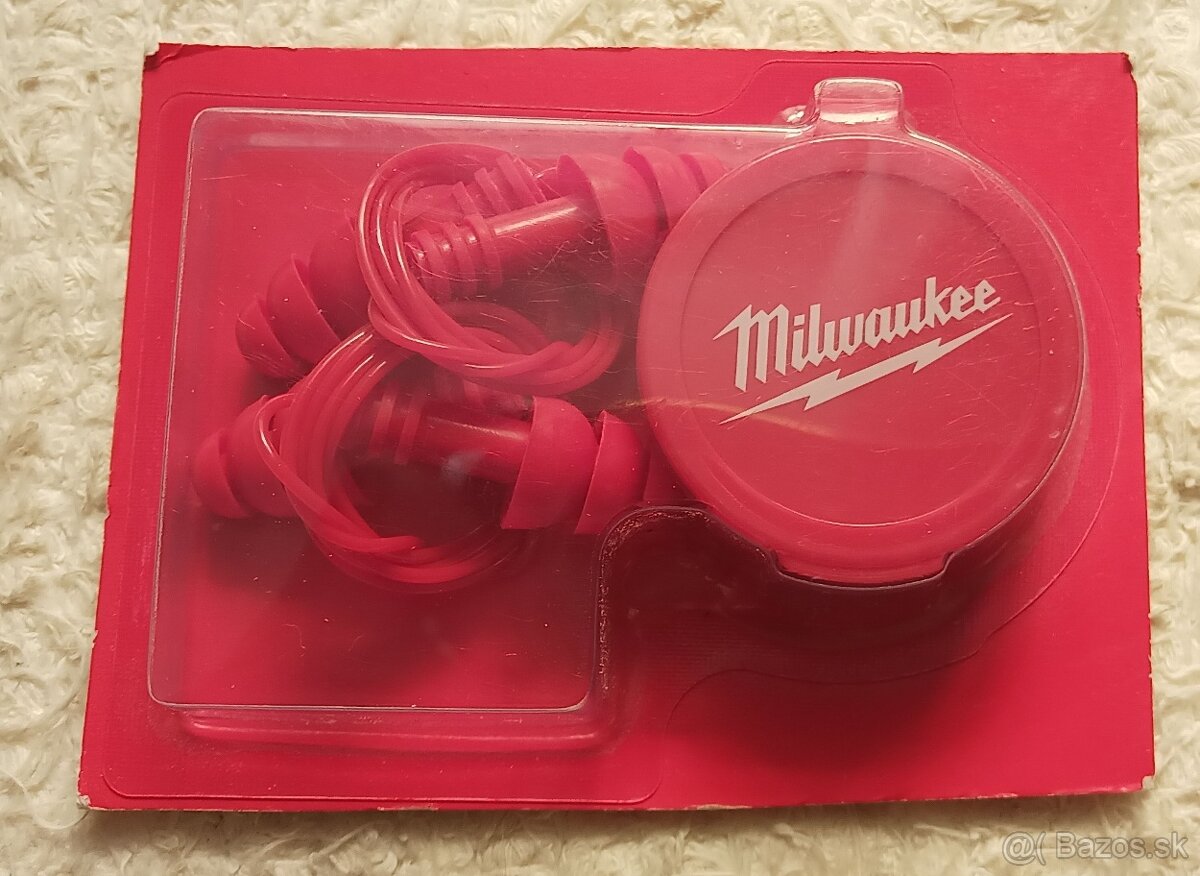 Milwaukee chrániče sluchu - 3ks + 3ks