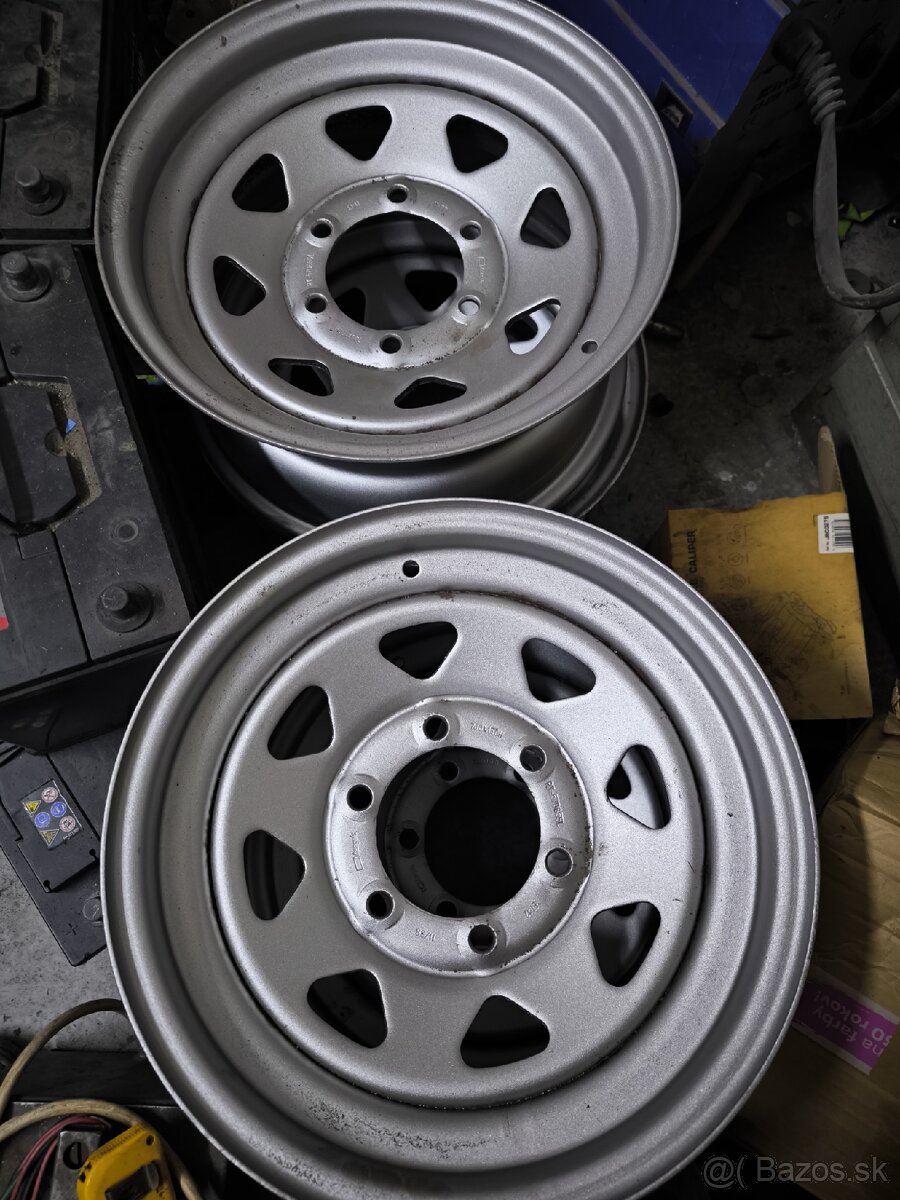 Disky 6x139,7 r15 mangels