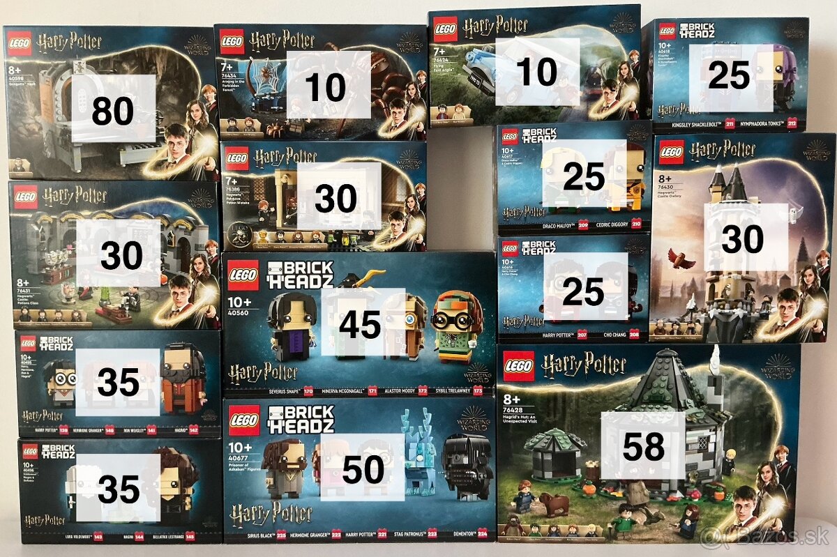 Lego Harry Potter - nové, nerozbalené