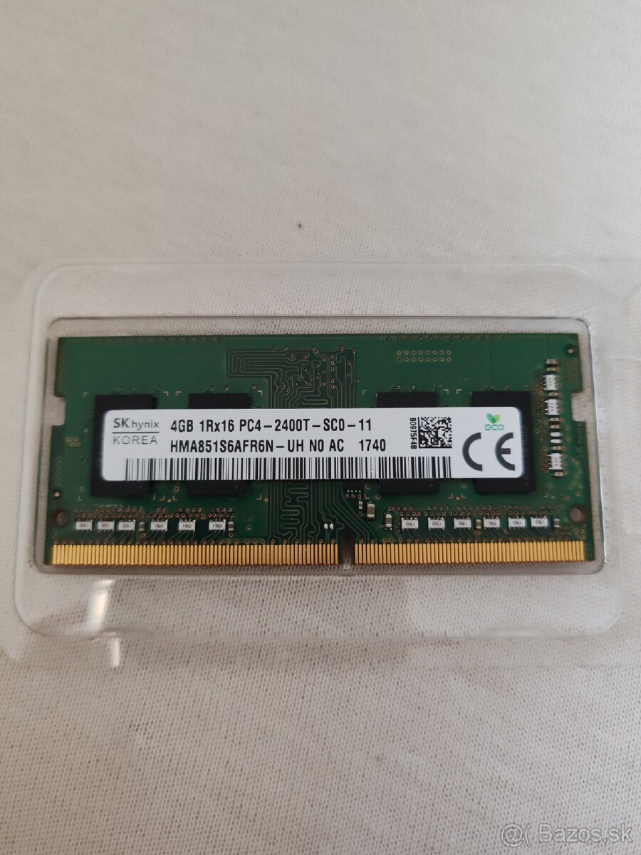 4gb 1rx16 pc4-2400t