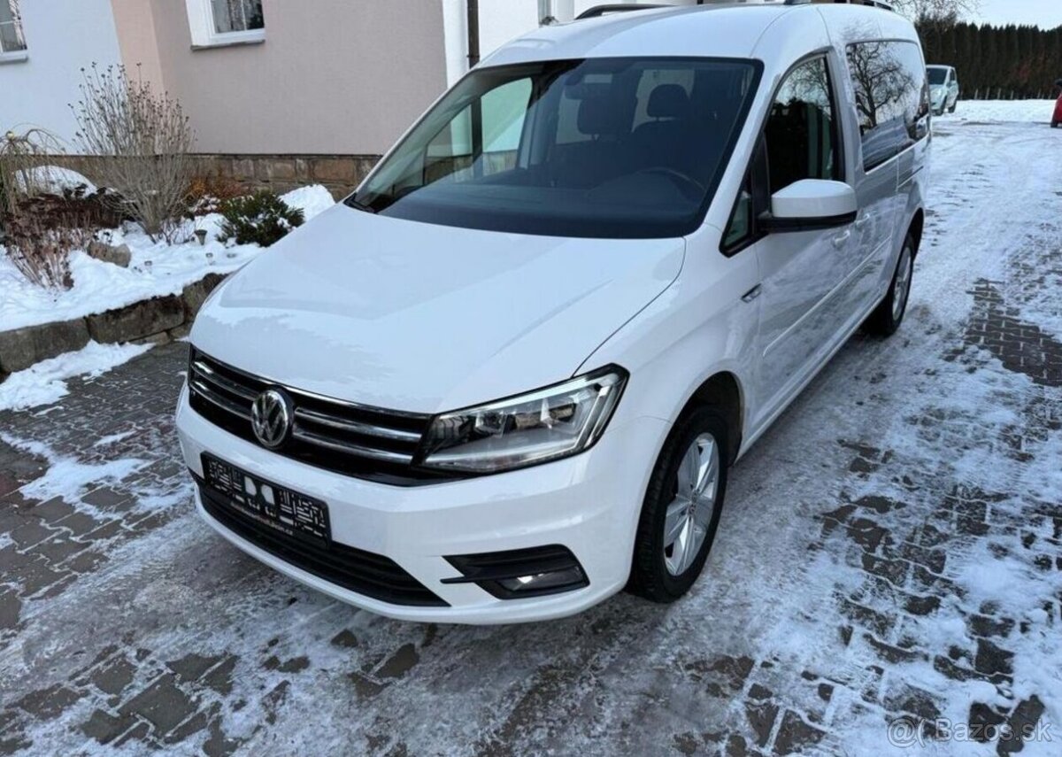 Volkswagen Caddy 2,0TDi MAXI 1Majite,2x šoupačk nafta