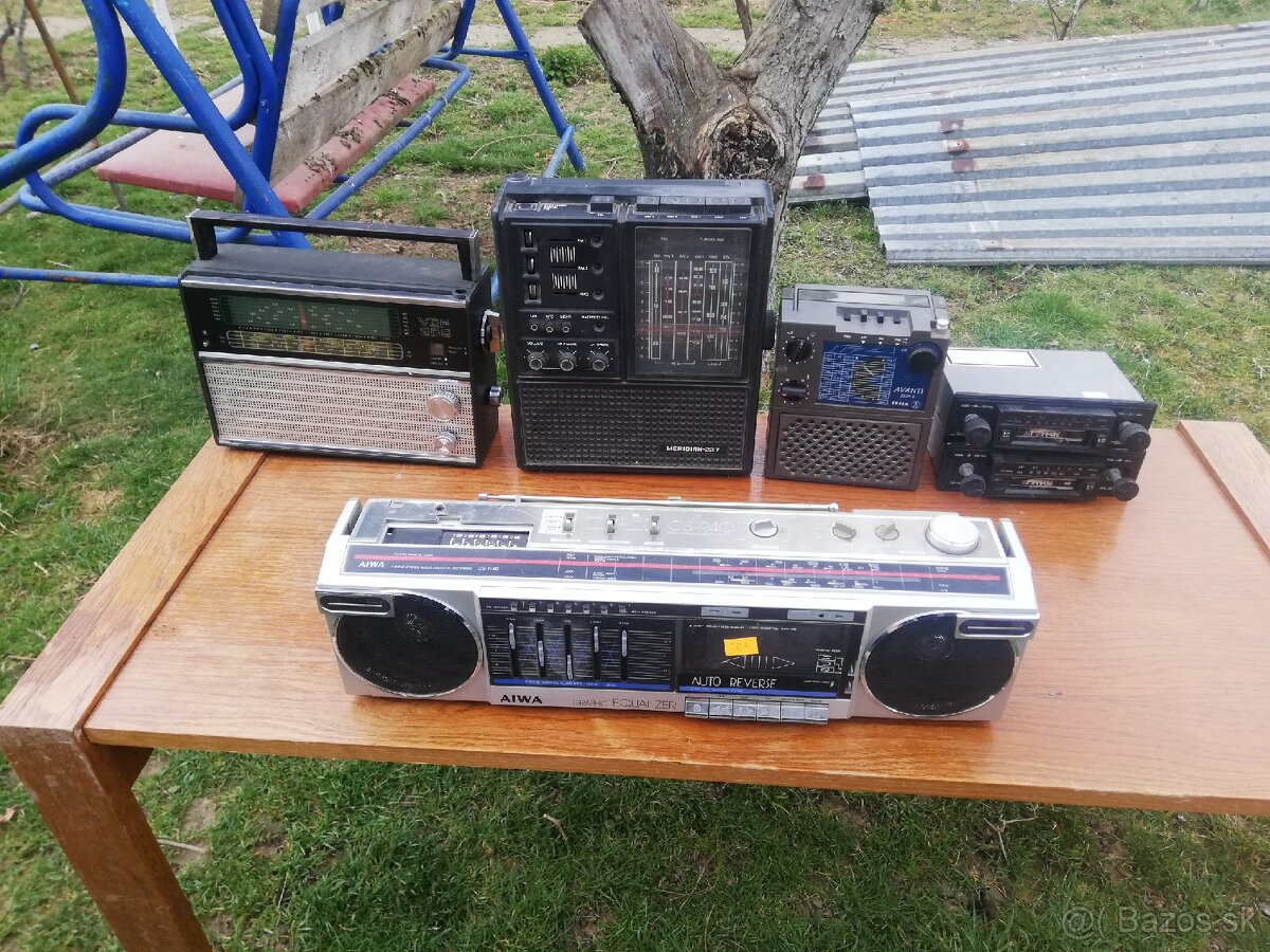 Stare radia, magnetofony