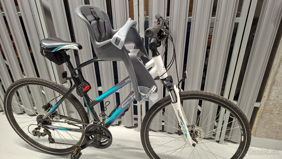 Predná detská sedačka + 2 držiaky