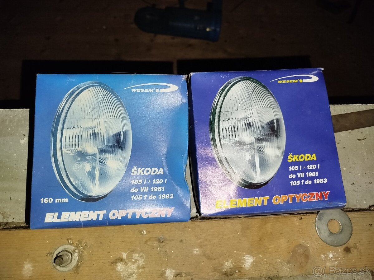 Parabola svetla škoda 120l