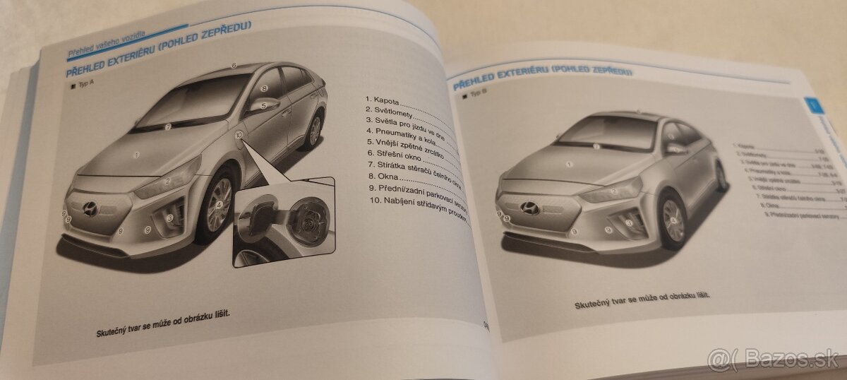 Hyundai IONIQ electric uživatelská příručka návod k obsluze