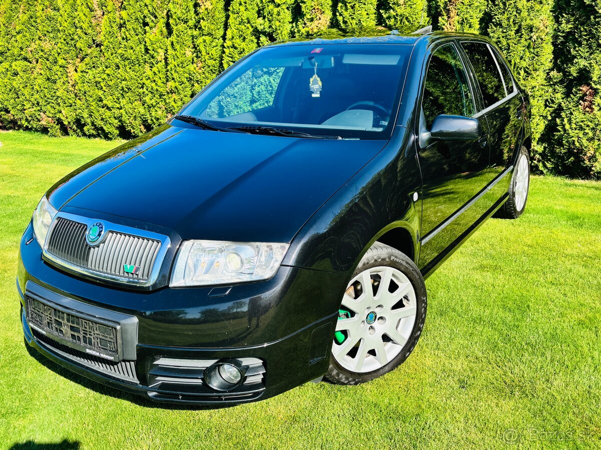 Škoda Fabia Rs 1.9 TDi BLACK EDITION