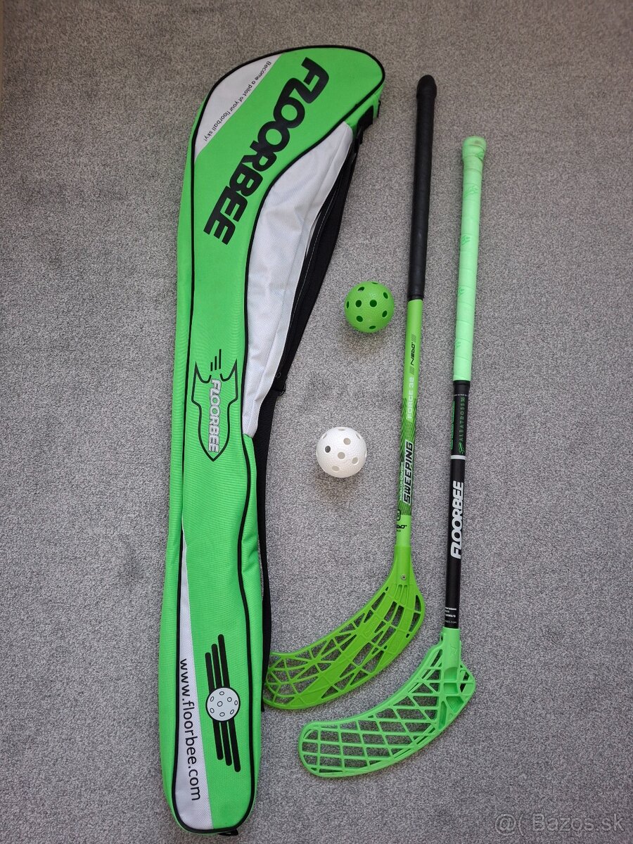 Set floorbalových hokejok