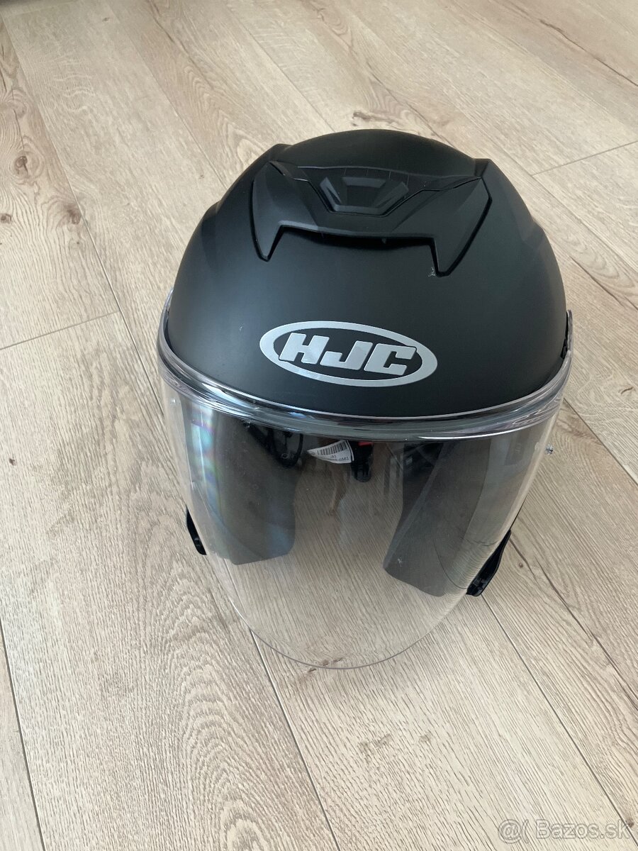 Skúter prilba HJC I31 SOLID SEMI FLAT BLACK