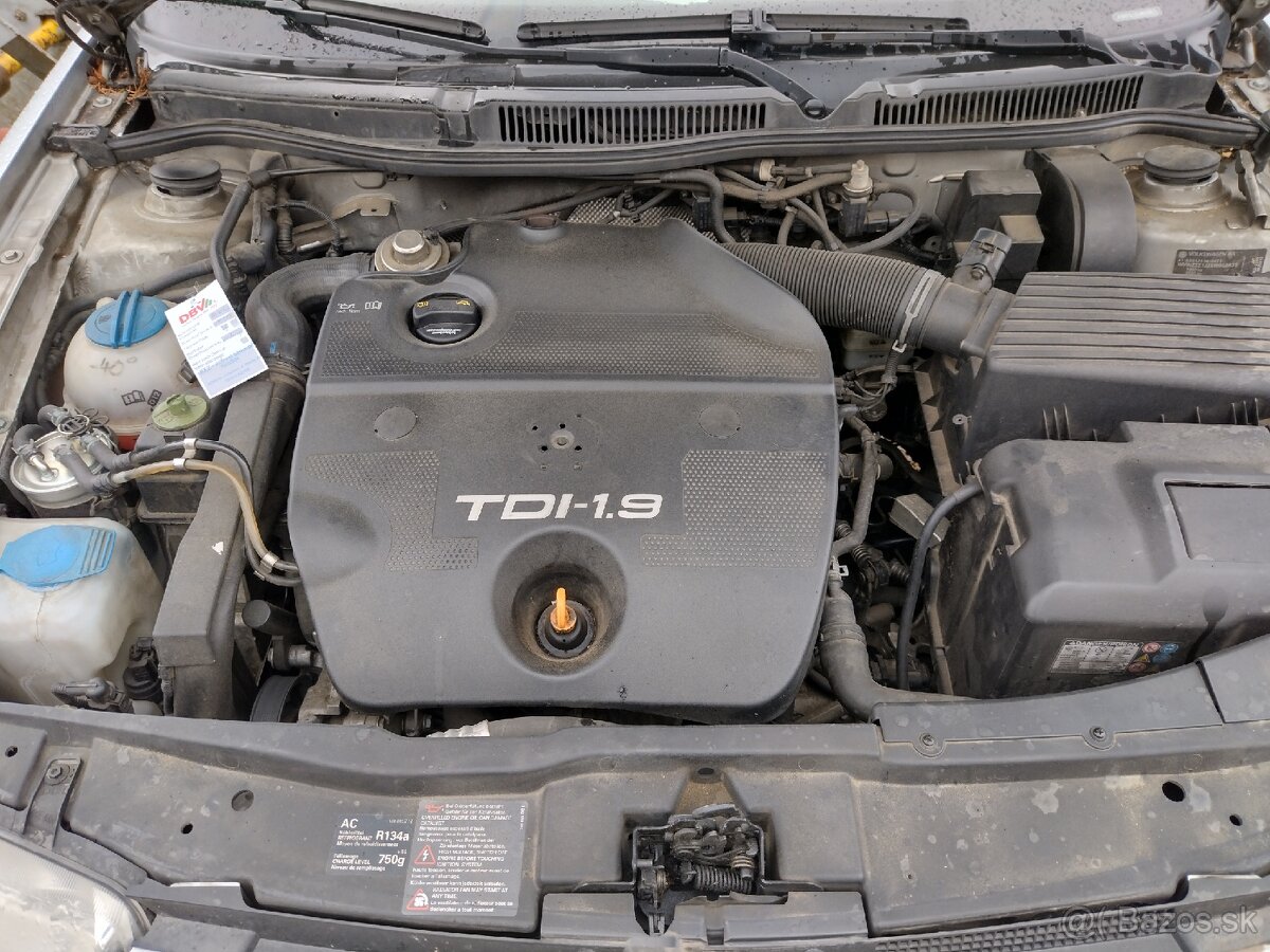 Motor prevodovka diely 1.9 TDI 66KW ALH