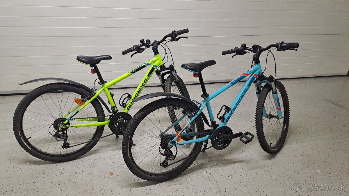 Bicykel ROCKRIDER ST 500 24" pre 9-12 ročné dieťa
