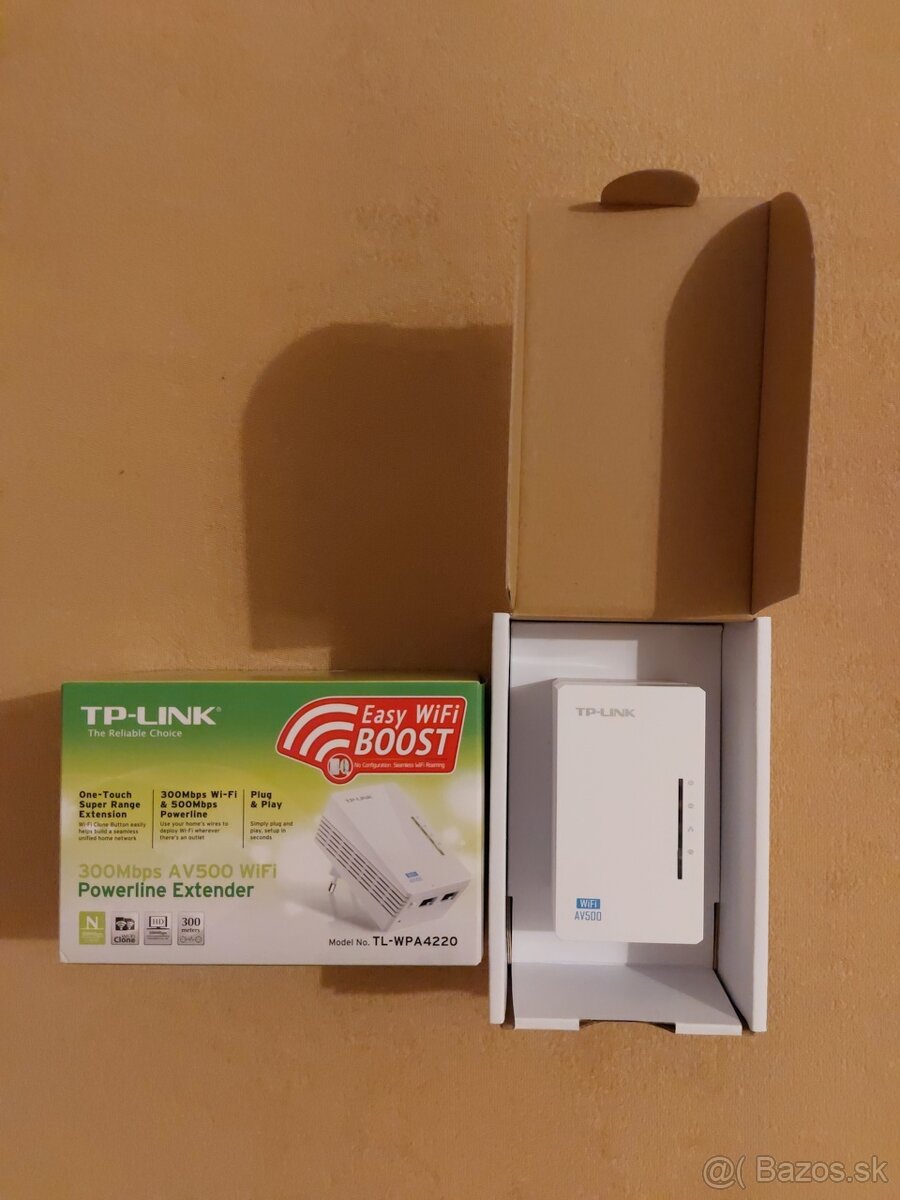 WiFi adaptér Powerline ethernet TP-Link TL-WPA4220