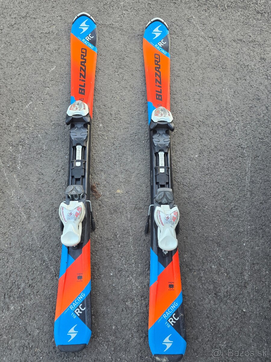detske lyze viazanie BLIZZARD, lyziarkyROSSIGNOL