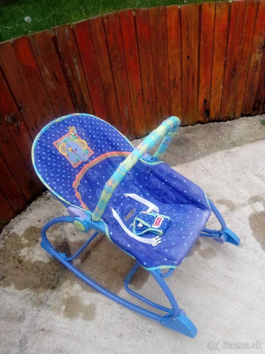 detská sedačka a hojdacie kreslo